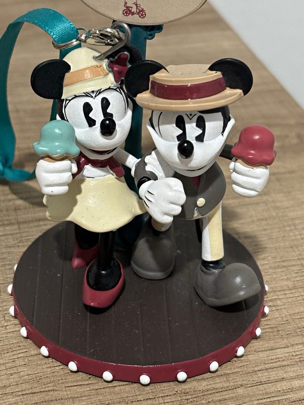 Disney Mickey Mouse Minnie Mouse Boardwalk Hanging Ornament Disney Franchise